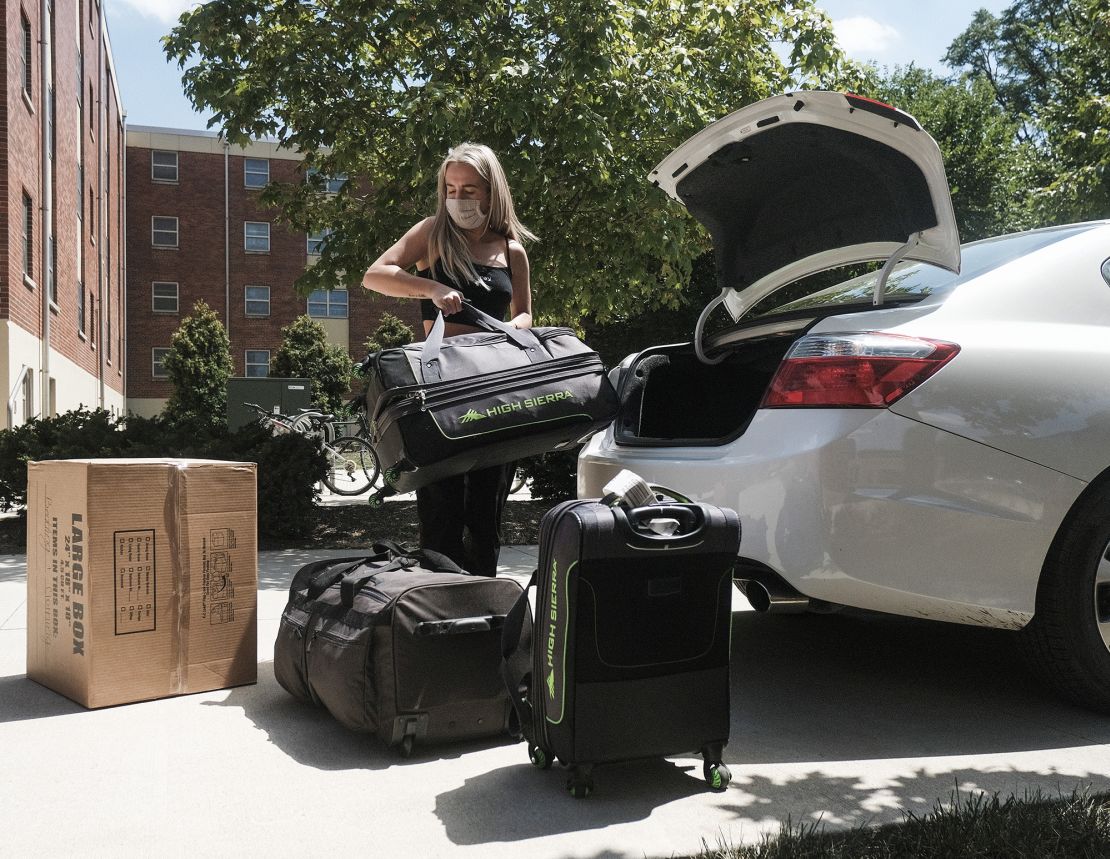 Incoming students began moving in on the Ohio State University campus on August 13.