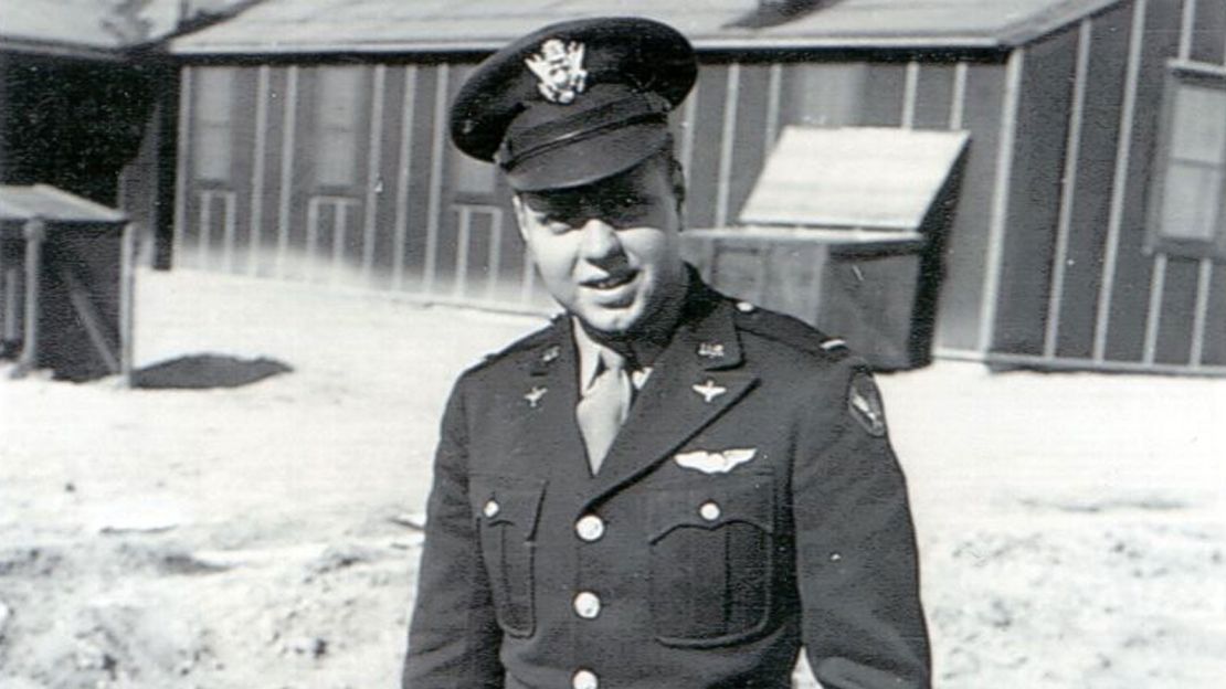 Frank D. Murphy, a navigator in the 100th 8th Air Force's Bomb Group in December 1942.