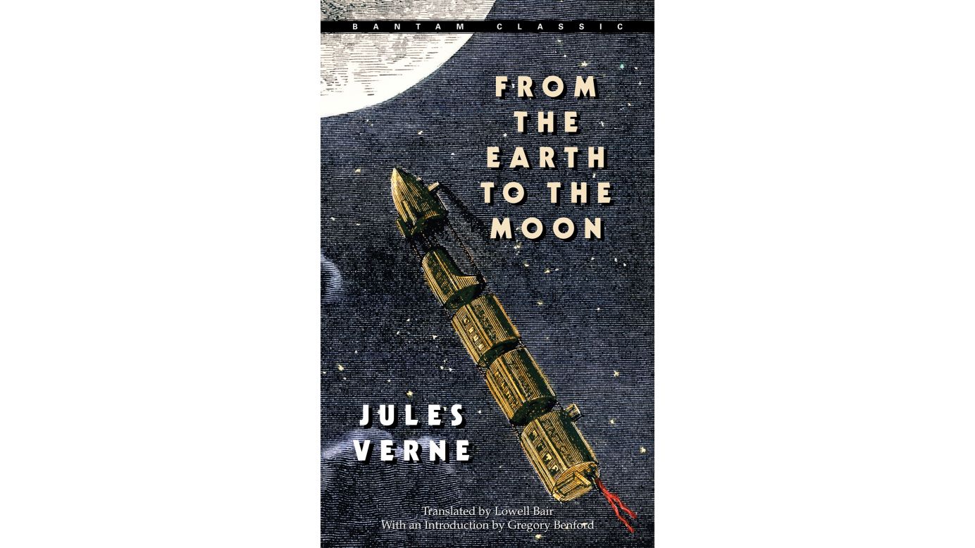 Pioneering French sci-fi writer Jules Verne is often dubbed the "Father of Science Fiction," alongside his English contemporary H.G. Wells. Published in 1865, "From the Earth to the Moon" tells the story of three men who build a projectile to reach the moon -- 104 years before it happened in real life. 