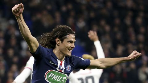 Cavani played for PSG for seven seasons.
