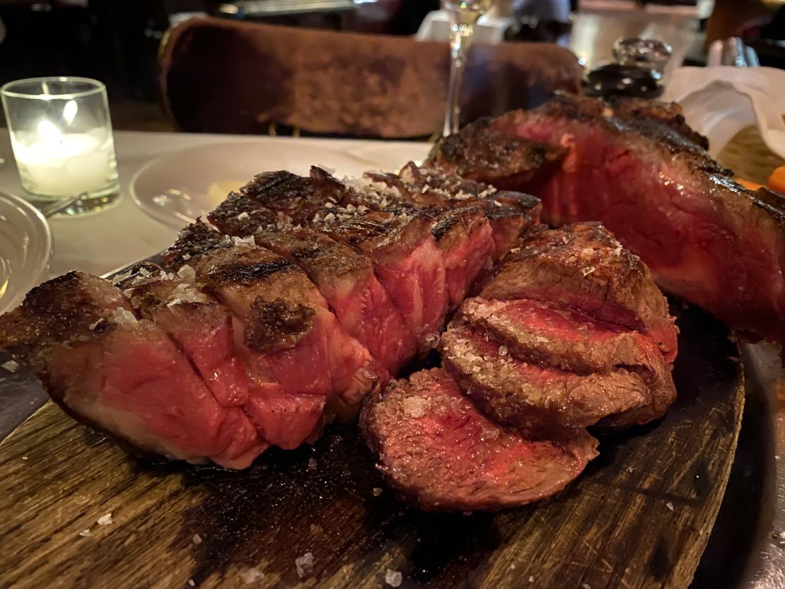 The porterhouse for two at Keens is a carnivore's dream.