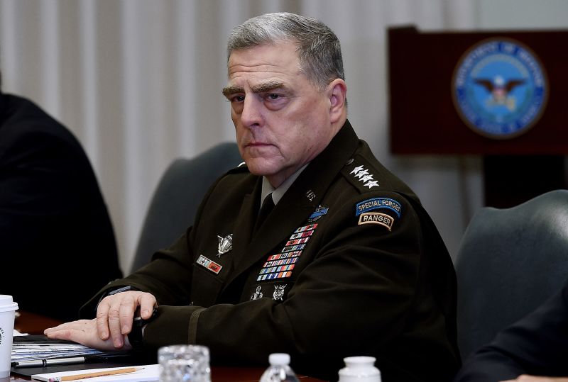 Mark Milley: Top US general pushes back at national security