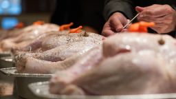 Thanksgiving turkeys FILE RESTRICTED