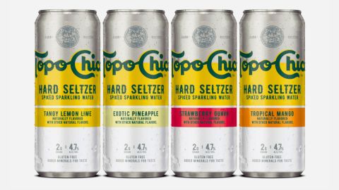 A first look at Topo Chico's new spiked seltzer selection.