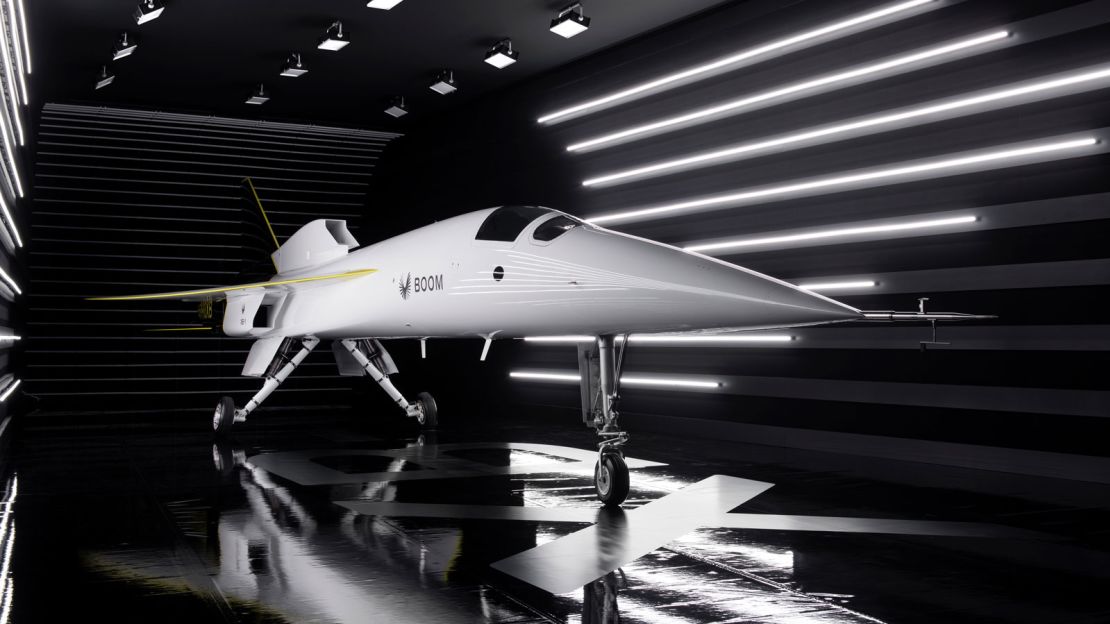 Boom Supersonic is rolling out XB-1, the first independently developed supersonic aircraft.