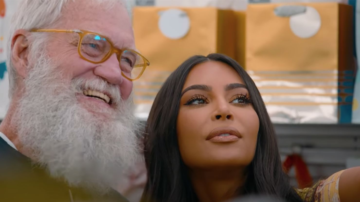Kim Kardashian West sheds some tears in David Letterman’s ‘My Next