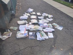 Mail, which included ballots, found dumped in a North Arlington, New Jersey dumpster.