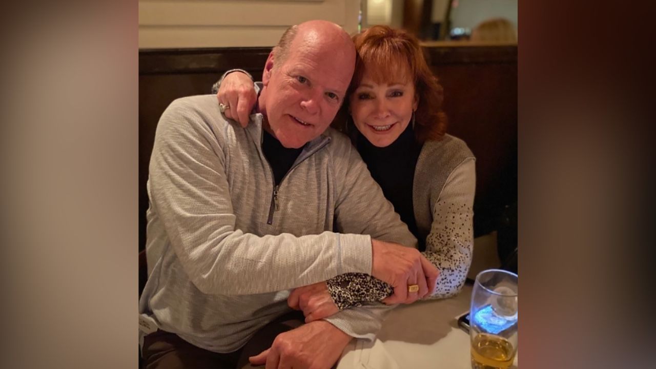 Rex Linn and Reba McEntire are dating and getting to know each other in a socially distanced way, she said.