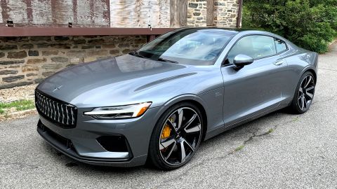 The Polestar 1, a high-priced, high-performance plug-in hybrid, was designed to get attention.