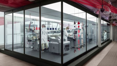 H&M is unveiling a garment-to-garment recycling system called Looop at its store in Stockholm.