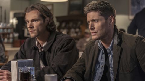 A scene from the final season of "Supernatural." 