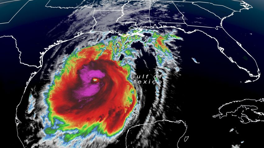 hurricane delta 11a image 10/08/2020