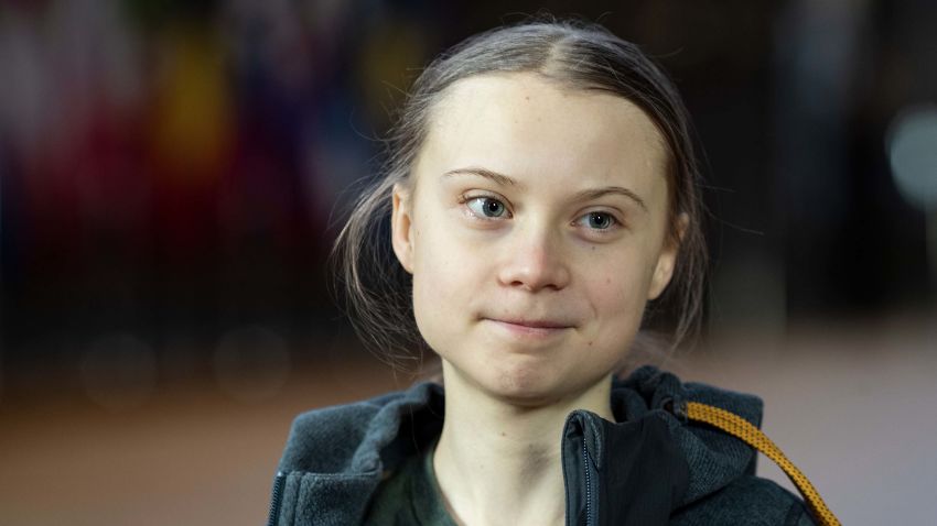 Swedish environmentalist Greta Thunberg arrives for a meeting at the Europa building in Brussels on March 5, 2020. (Photo by Kenzo TRIBOUILLARD / AFP) (Photo by KENZO TRIBOUILLARD/AFP via Getty Images)