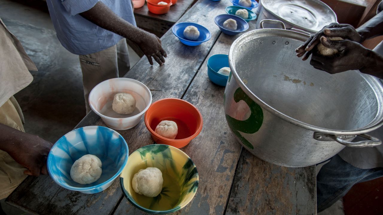 <strong>Ghanian cuisine: </strong>Be sure to try popular Ghanian dishes such as Banku, prepared by mixing fermented corn, cassava dough and hot water into a smooth paste.