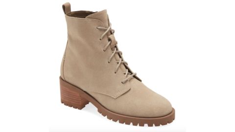 Caslon Keaton Water-Resistant Lace-Up Bootie
