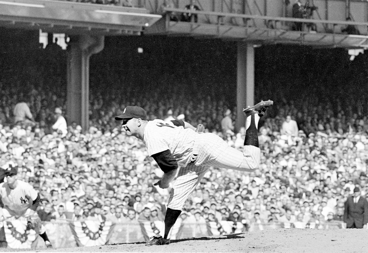 Hall of Fame pitcher <a href="https://www.cnn.com/2020/10/09/us/whitey-ford-dead-new-york-yankees-obit-spt-trnd/index.html" target="_blank">Edward Charles "Whitey" Ford</a> died October 9 at the age of 91. Ford finished his career with a 236 wins, the all-time record by a New York Yankee. The left-hander helped lead New York to 11 American League pennants and six World Series titles. Ford's 10 wins in World Series games are the most by any pitcher.
