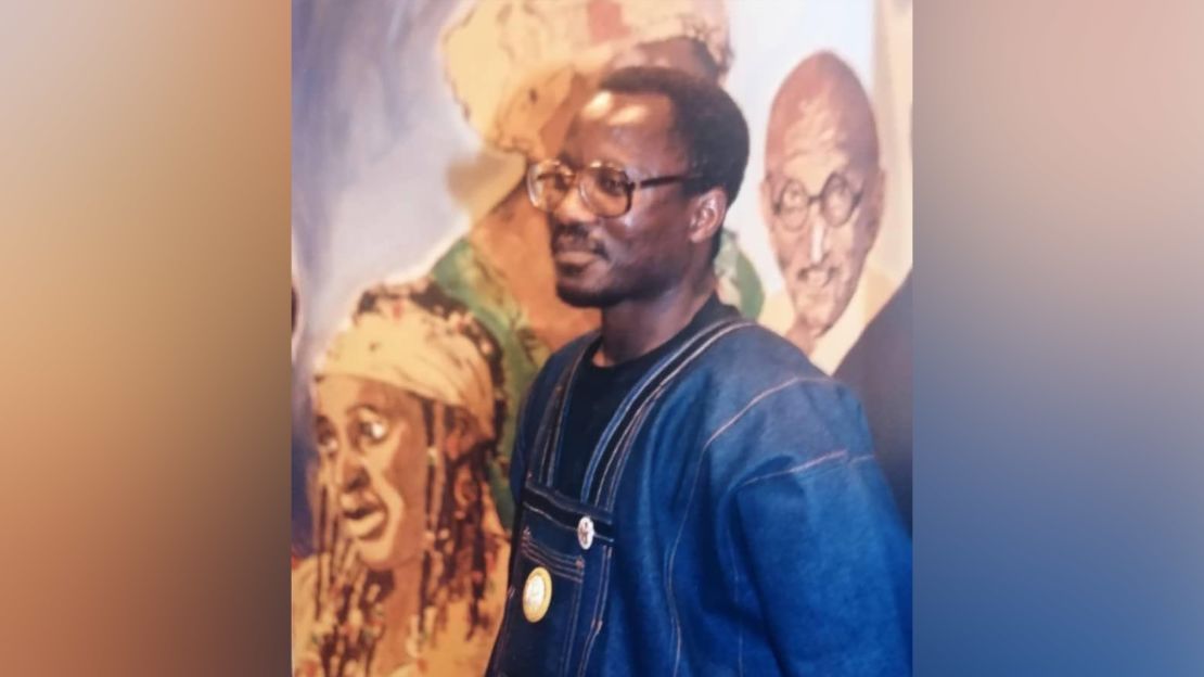 Akyaaba Addai-Sebo, pictured in London in 1988, established Black History Month in the UK to help inspire Black children.
