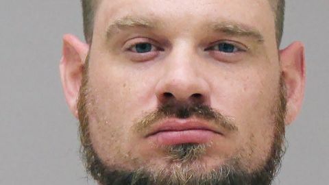 Adam Fox, here in his booking photo, allegedly wanted to act before the November 3 general election.