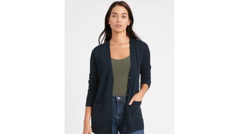 Banana Republic Merino Long Cardigan Sweater in Responsible Wool