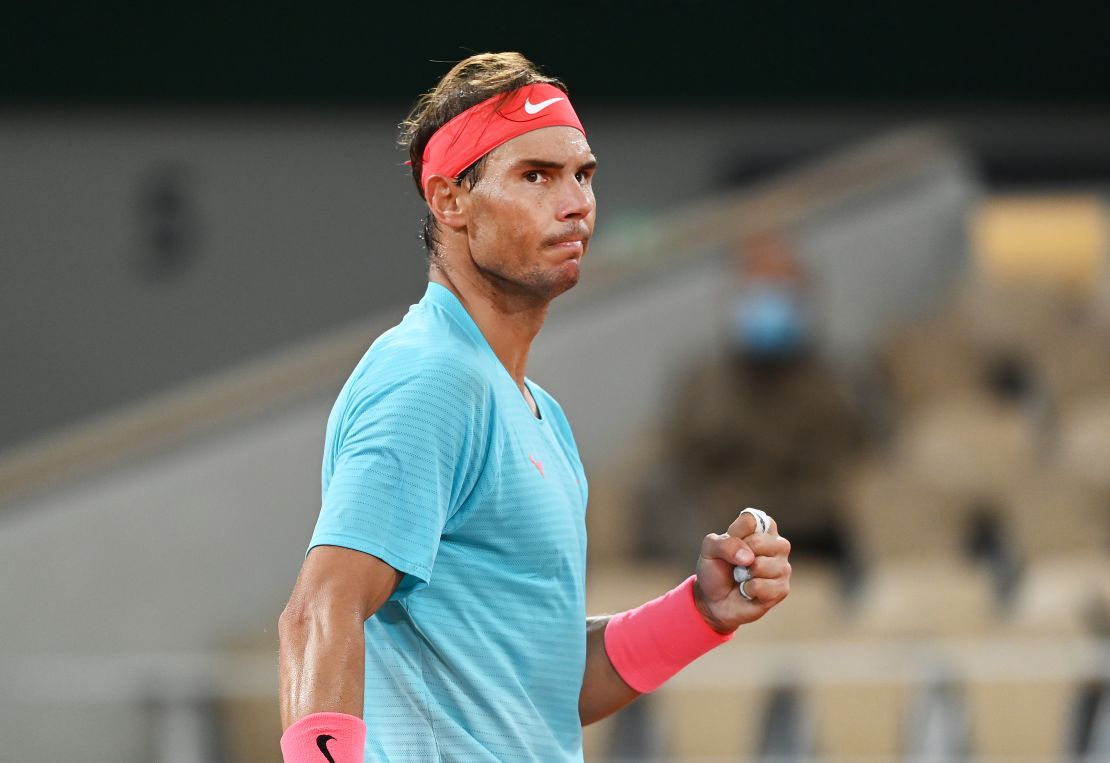 Nadal was dominant throughout the final at Roland Garros.