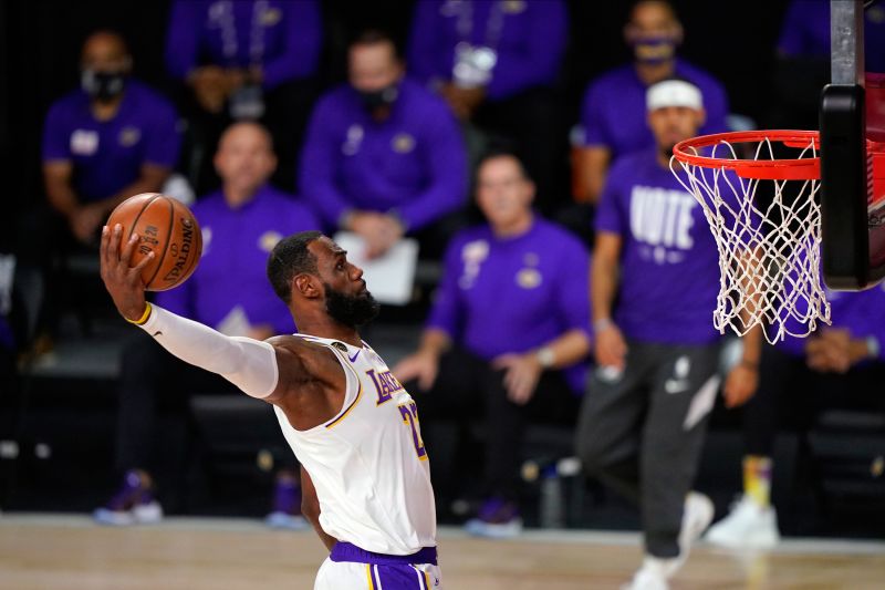 Lakers win record tying 17th NBA title giving LeBron James his