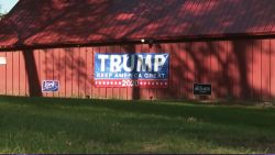 Iowa Barn Trump