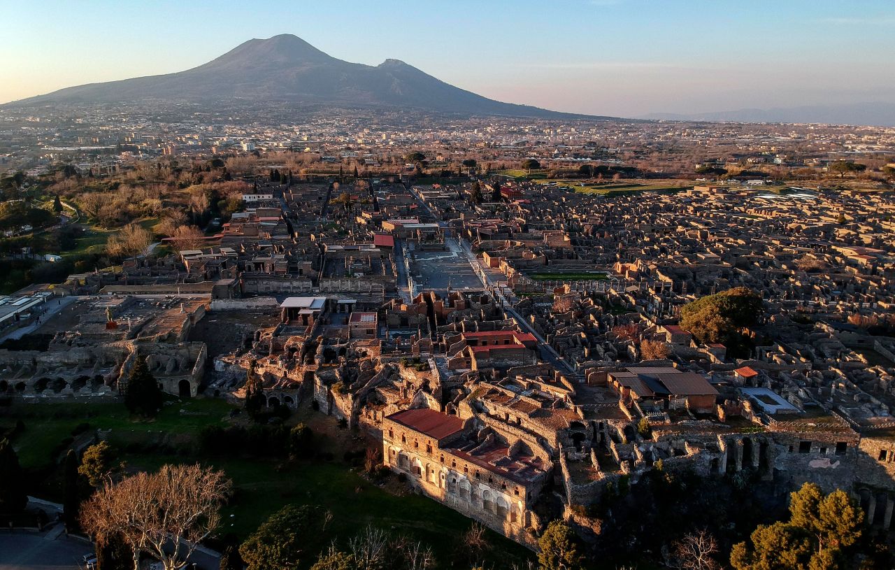 Pompeii is one of the most famous archeological sites in the world.