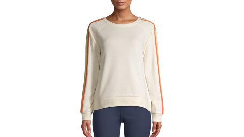 Time and Tru Women's Side Stripe Sweatshirt