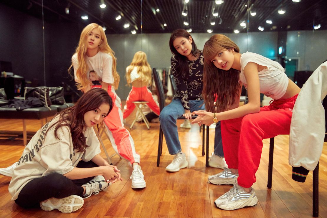 Blackpink members Jisoo, Rosé, Jennie and Lisa (Courtesy YG / Netflix).