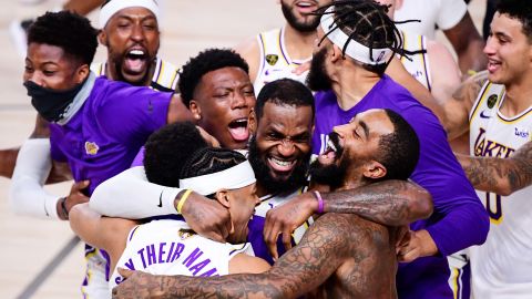 James united a Lakers team in one goal: securing the NBA title to honor franchise legend Kobe Bryant, who died alongside his 13-year old daughter Gianna in a helicopter crash in January earlier this year.
