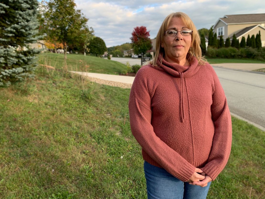 The President's handling of the pandemic was the final straw for Julie Brady, 51, a registered Democrat who voted for Donald Trump in 2016 and now plans to vote for Joe Biden.