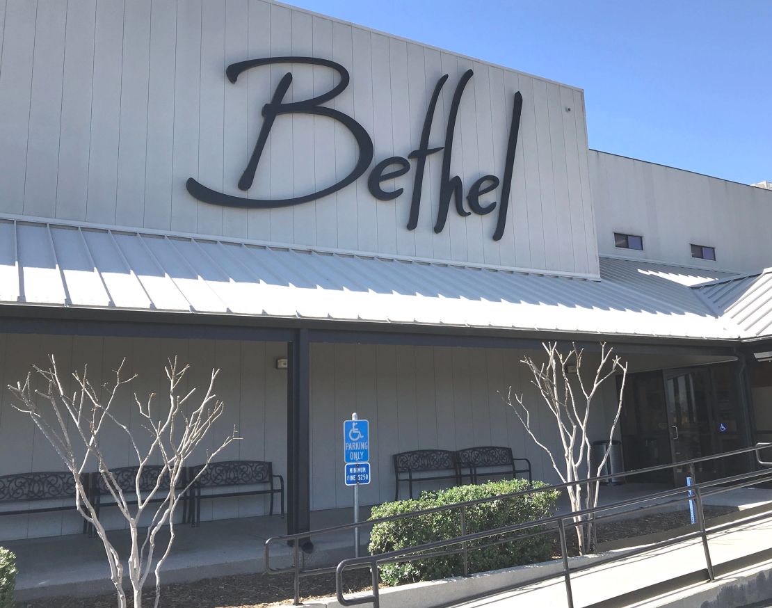 Bethel Church in Redding, California. One of its leaders has shared QAnon ideas on social media. 