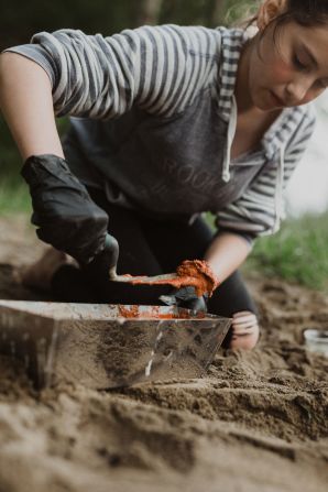 <strong>Attalia, 11, </strong>said, "I really like using the chop saw and the drills, along with the other stuff when I get to build."