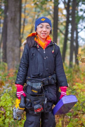 <strong>Bella, 12,</strong> said, "Building makes me feel like I can do anything that comes my way."