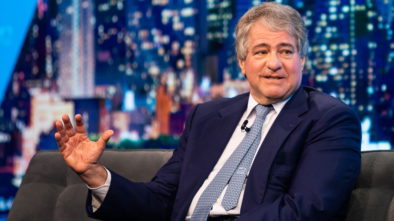 Leon Black, chairman and chief executive officer of Apollo Global Management LLC, speaks during the Bloomberg Invest Summit in New York, U.S., on Tuesday, June 4, 2019.
