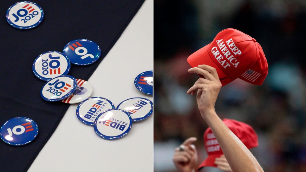 Campaign swag from both sides