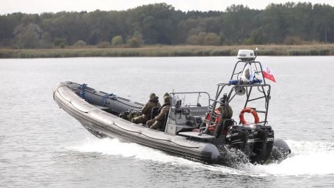 Navy divers take part in a five-day operation to defuse the largest unexploded World War II Tallboy bomb ever found in Poland.
