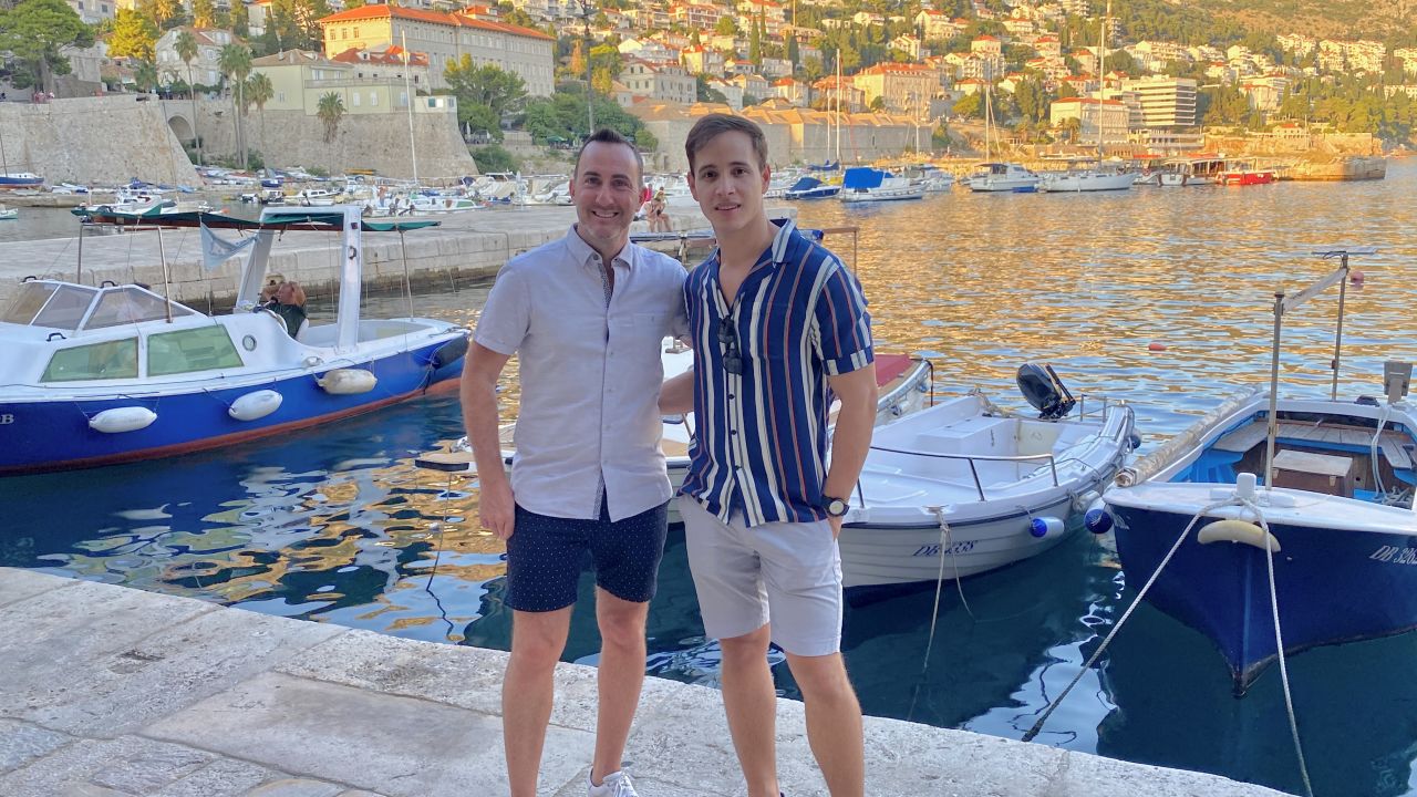 New Yorker Jason Miller met up with Barcelona-based Alberto Merlo for a reunion trip in Croatia in August.