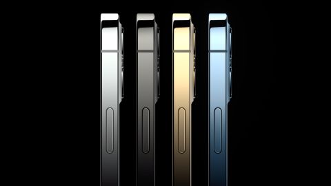 The iPhone 12 Pro comes in four different metallic finishes for added razzle dazzle.