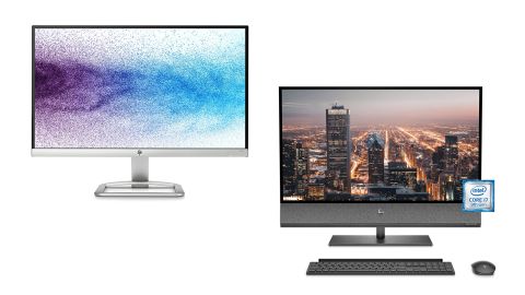 HP Monitors and Desktops