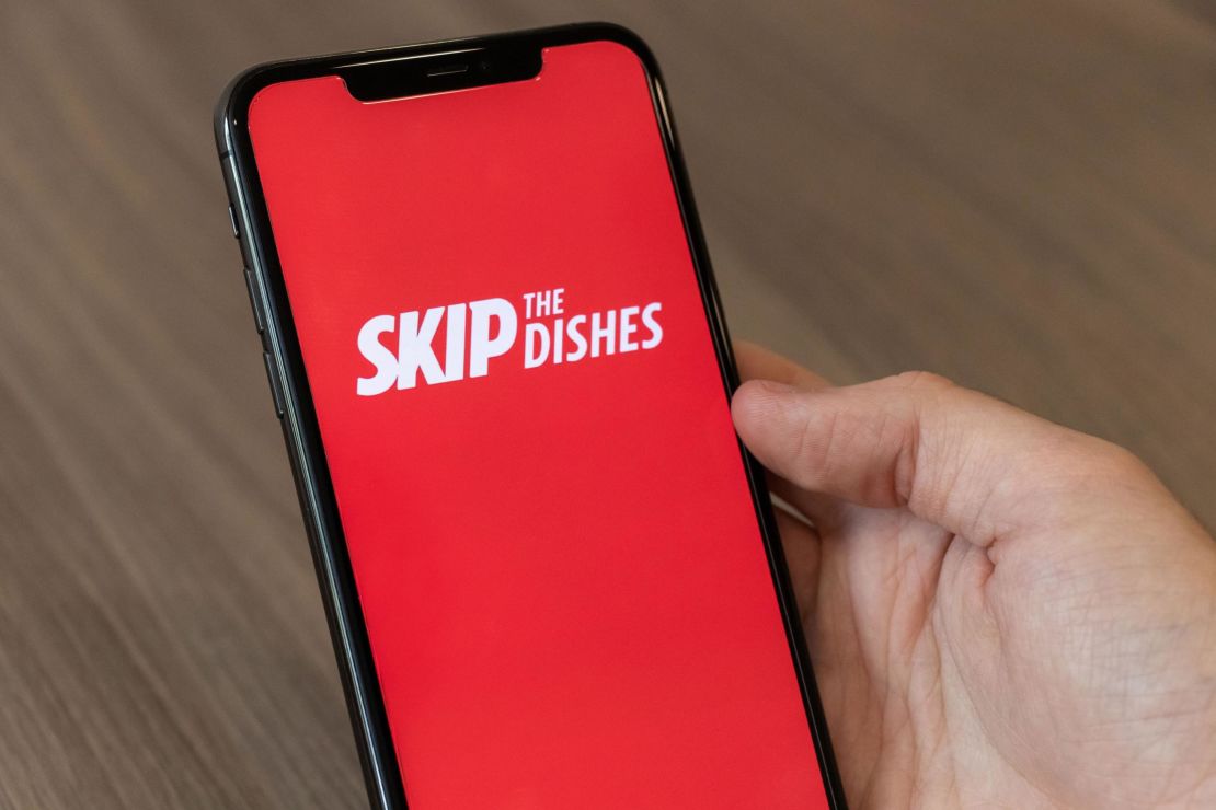 Skip The Dishes doubled orders in Canada in the third quarter.