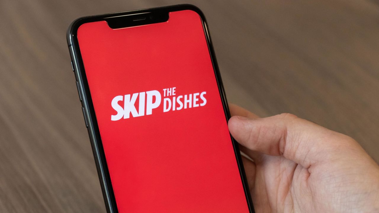 Skip The Dishes doubled orders in Canada in the third quarter.