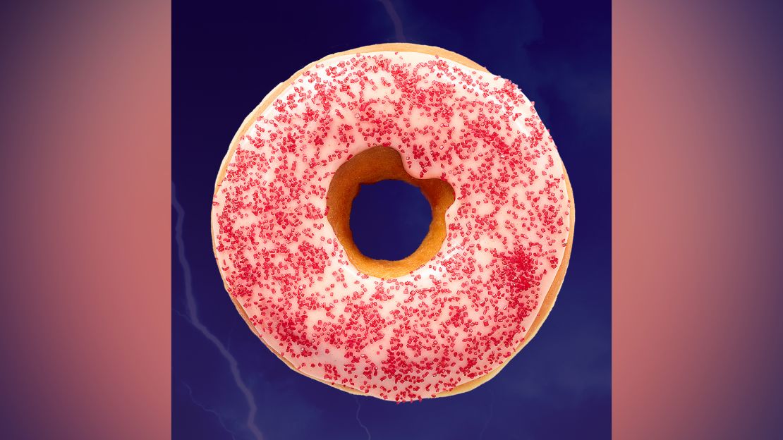 Dunkin's has a new Spicy Ghost Pepper donut.