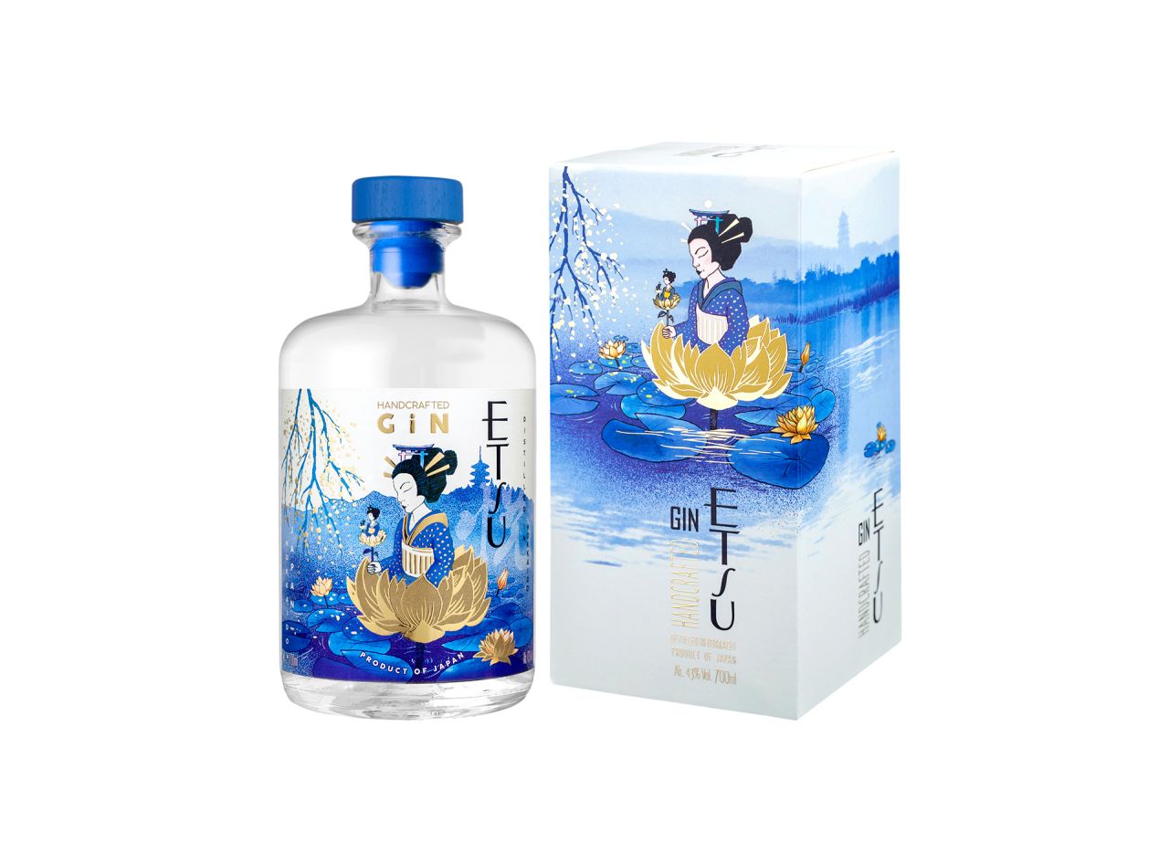 Made at Asahikawa Distillery in the northern Hokkaido region, Etsu craft gin uses a neutral cane spirit with green bitter orange peel, coriander, licorice and angelica root botanicals for an unusual taste. It won a <a href="https://bbcspirits.com/gin/etsu/" target="_blank" target="_blank">double gold medal</a> at the San Francisco World Spirits Competition in 2018.