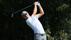 ATLANTA, GEORGIA - SEPTEMBER 06: Justin Thomas of the United States plays his shot from the third tee during the third round of the TOUR Championship at East Lake Golf Club on September 06, 2020 in Atlanta, Georgia. (Photo by Sam Greenwood/Getty Images)