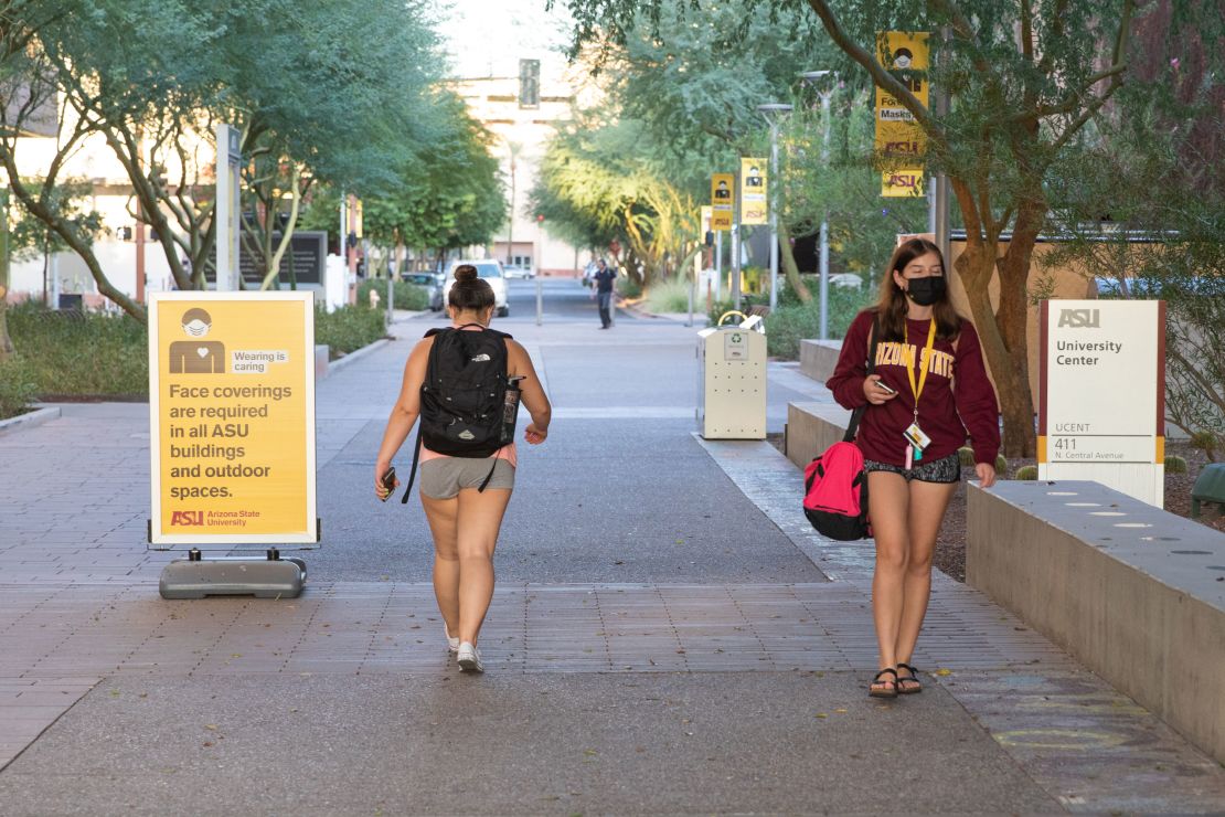 Taylor Mall is normally bustling with students, but now it's much quieter.