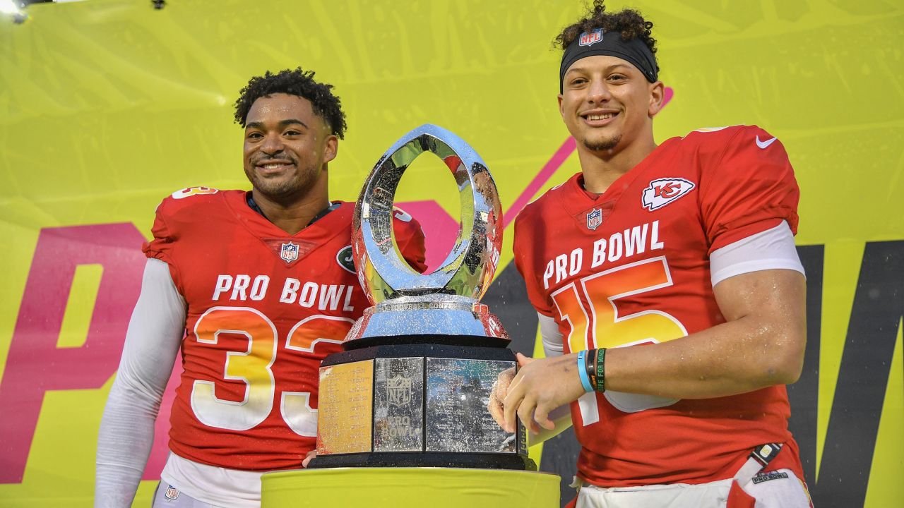 Jamal Adams and Patrick Mahomes were co-MVPs after the 2019 NFL Pro Bowl.