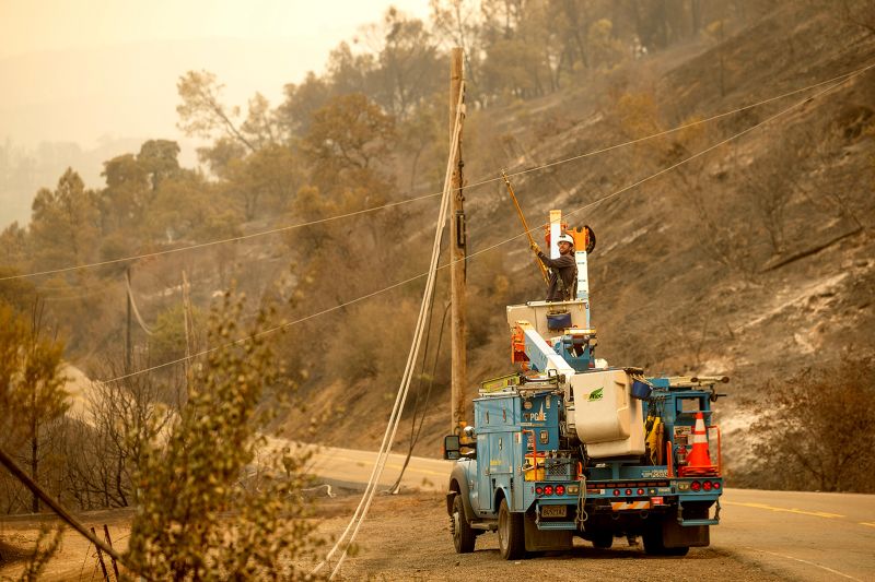 About 40,000 PG&E customers in California lose power over fire danger CNN