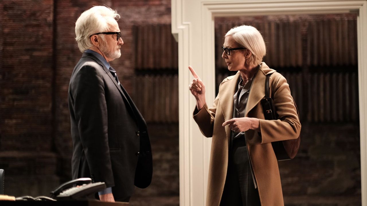 Bradley Whitford and Allison Janney in 'A West Wing Special to Benefit When We All Vote.'