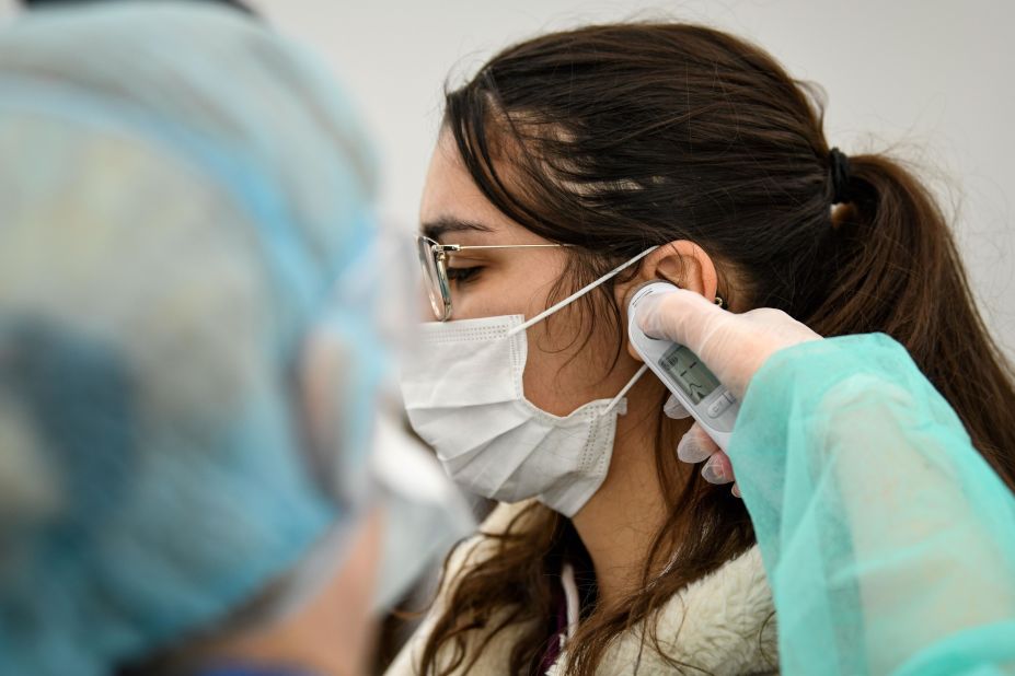 This ear thermometer is being used at a medical center in Paris. Thermometers that measure the infrared energy emitted from the eardrum were <a href="https://www.jpl.nasa.gov/blog/2013/5/infrared-ear-thermometer" target="_blank" target="_blank">developed in the early 1990s</a> by Diatek Corporation, which was a part of a Technology Affiliates Program at NASA's Jet Propulsion Laboratory (JPL). The ear thermometers were based on technology JPL created for its Infrared Astronomical Satellite (IRAS), which remotely monitored the temperature of stars and planets from the infrared radiation they emit. 